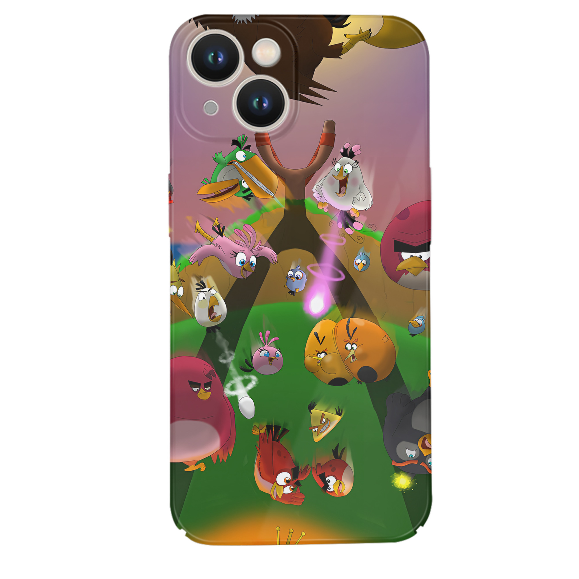 （画像用） Angry Birds アングリーバード 【iPhone 14シリーズ対応】ハードケース